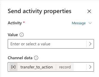 Channel Data example